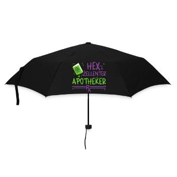 Apotheker Halloween - Regenschirm (klein) - Schwarz - Vorne