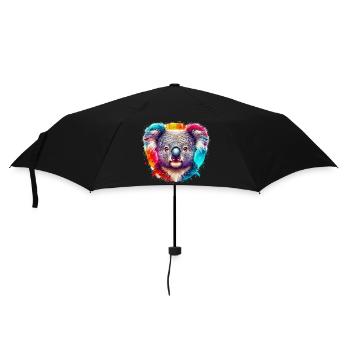 Koala - Umbrella (small) - black - Front
