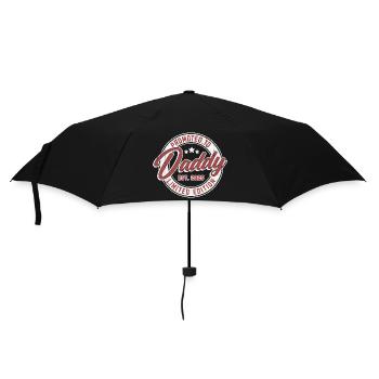 Promotion to Dad 2025 - Umbrella (small) - black - Front