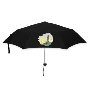 Le jeune Renard - Parapluie standard - noir - Devant