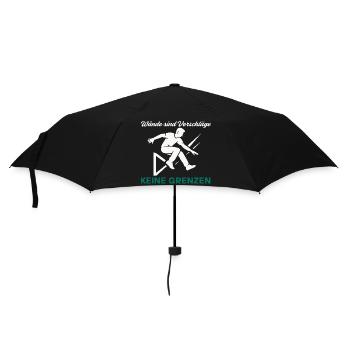Parkour Jump - Dynamic Urban Design - Umbrella (small) - black - Front