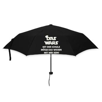 The war with the school may know that with me se - Umbrella (small) - black - Front