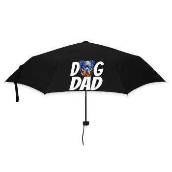 Dog Dad Rottweiler Shirt – Stolzer Rottweiler-Besitzer - Regenschirm (klein) - Schwarz - Vorne