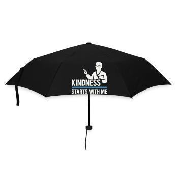 Sympathie anti-harcèlement, Lève-toi - Parapluie standard - noir - Devant