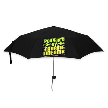 Energy Drink Powered By Taurine Dreams - Umbrella (small) - black - Front