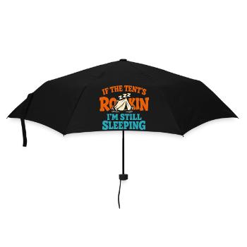 Camping Sleep In None - Umbrella (small) - black - Front