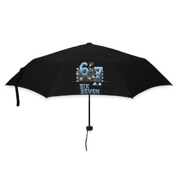 67 Six Seven Y3K Handball Gift - Umbrella (small) - black - Front