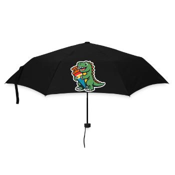 Don d’inscription à l’école Dino pour les élèves - Parapluie standard - noir - Devant