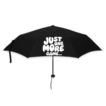 Un autre jeu de police mousseuse - Parapluie standard - noir - Devant