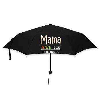 Maman 2027 chargeant grossesse de future mère - Parapluie standard - noir - Devant