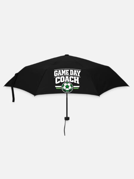 Fußballtraining Jugend-sport-trainer - Regenschirm (klein) - Schwarz