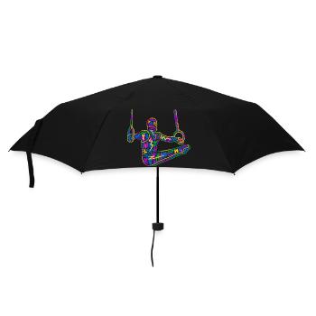 Gymnastique Gymnastique Gymnastique de ring Gymnastique colorée Gymnastique masculine - Parapluie standard - noir - Devant