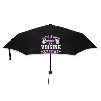 voisine parfaite Cadeau humour personnalisé - Parapluie standard - noir - Devant