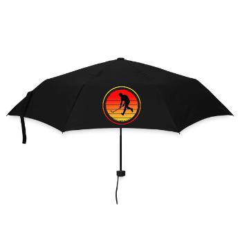 Floorball Floorball FLOORBALL SEASON Floorball Game - Umbrella (small) - black - Front