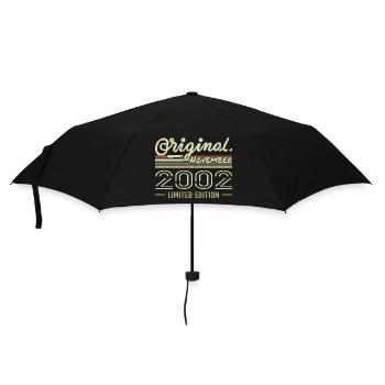 Novembre 2002 - Cadeau Anniversaire Novembre 2002 - Parapluie standard - noir - Devant