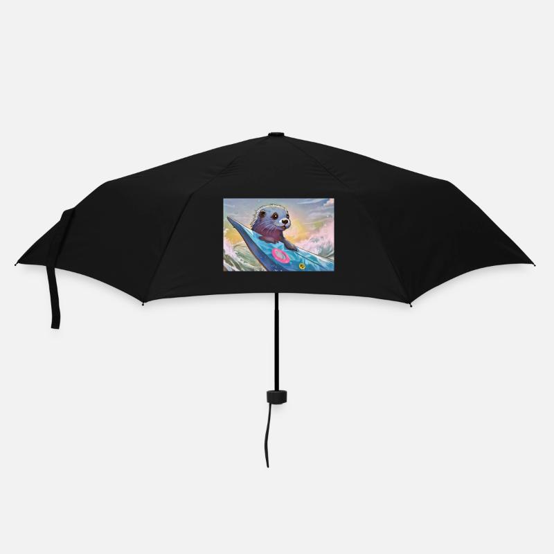 Surf Otti Bleu - Parapluie standard - noir