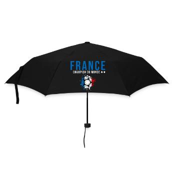 France supporters équipe footbalL 2022 - Parapluie standard - noir - Devant