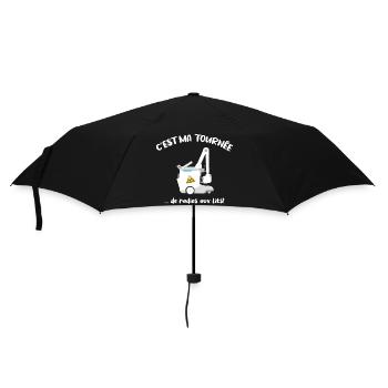 C'est ma tournée Cadeau Manip Radio Radiologie - Parapluie standard - noir - Devant