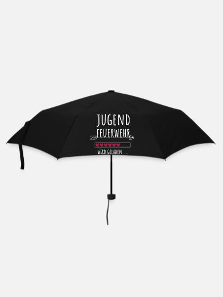 Jugendfeuerwehr Freiwillige Feuerwehr Geschenk - Regenschirm (klein) - Schwarz