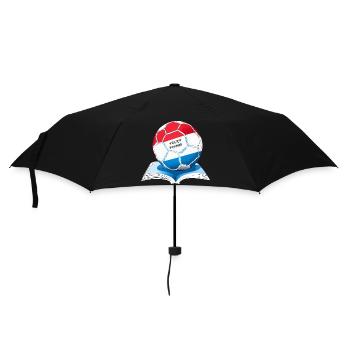 French fashion in a modern design - Umbrella (small) - black - Front