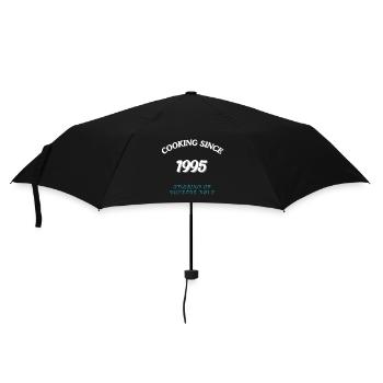 Cooking Since 1995 - Stirring Up Success Only - Umbrella (small) - black - Front