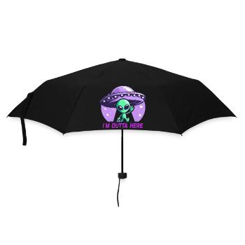Extraterrestre, je suis hors d’ici Extraterrestres - Parapluie standard - noir - Devant