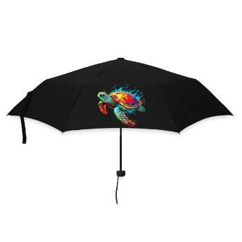Turtle - Umbrella (small) - black - Front