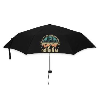 Cadeau d’anniversaire de novembre 1946 - Novembre 1946 - Parapluie standard - noir - Devant