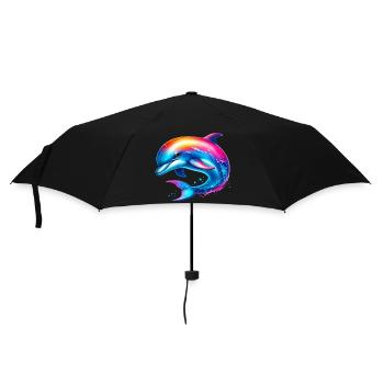 Dauphin - Parapluie standard - noir - Devant
