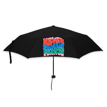 Jamais assez de plantes - Parapluie standard - noir - Devant