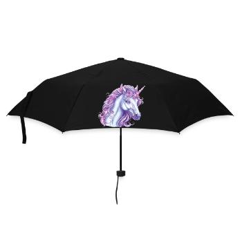 Licorne enchantée Expression magique - Parapluie standard - noir - Devant