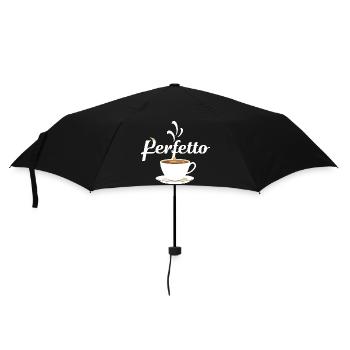 Perfetto Coffee Cup Design - Umbrella (small) - black - Front