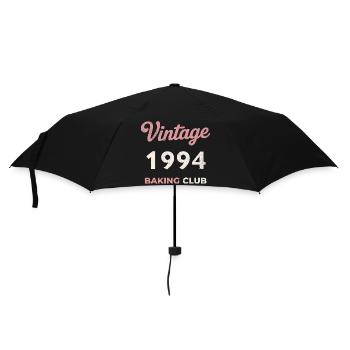 Année de naissance rétro du Baking Club 1994 - Parapluie standard - noir - Devant