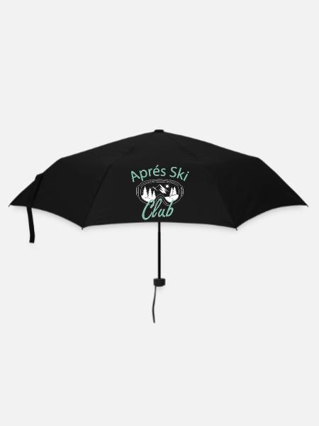 Après Ski Club Skiing Party Slope Winter Sports - Umbrella (small) - black