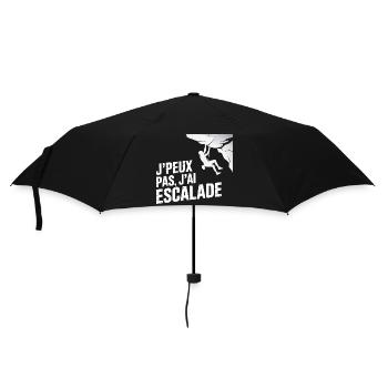 I can't I climbed - Umbrella (small) - black - Front