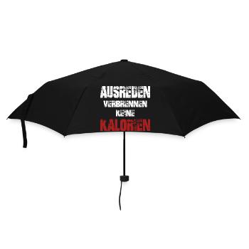 Jogging Gift Jogger Running Sports Fitness - Umbrella (small) - black - Front
