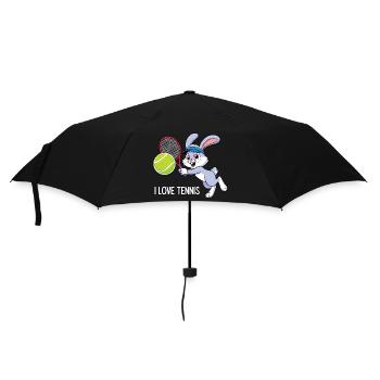 I Love Tennis - Umbrella (small) - black - Front