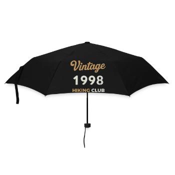 Vintage 1998 – Sailing Club Retro Birth Year - Umbrella (small) - black - Front