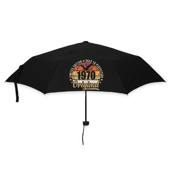1970 Birthday Gift 1970 Original 1970 - Umbrella (small) - black - Front