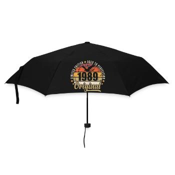 1989 Birthday Gift 1989 Original 1989 - Umbrella (small) - black - Front