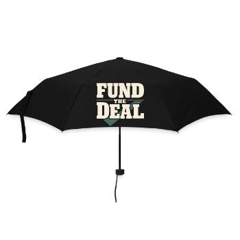 Mortgage Brokers, Loan Officers, - Umbrella (small) - black - Front