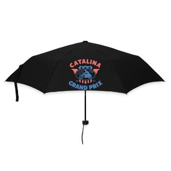 Catalina Grand Prix Vintage-Motorrad - Regenschirm (klein) - Schwarz - Vorne