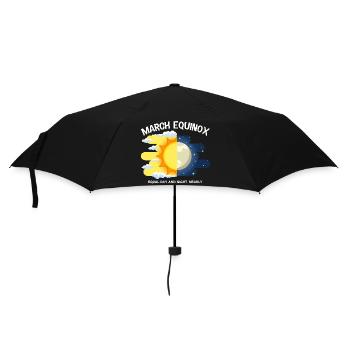 March Equinox Equal Day And Night Ostara - Umbrella (small) - black - Front