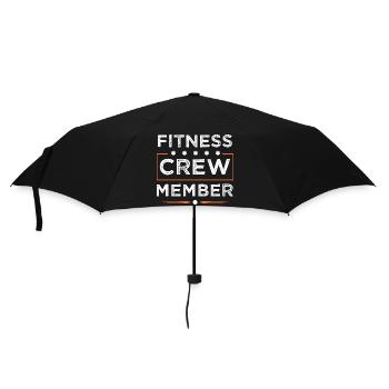 Équipe de remise en forme - Parapluie standard - noir - Devant
