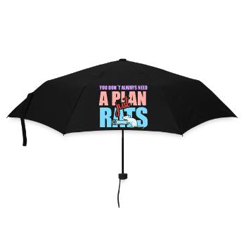 Rat, house rat, rat owner, rat lover - Umbrella (small) - black - Front