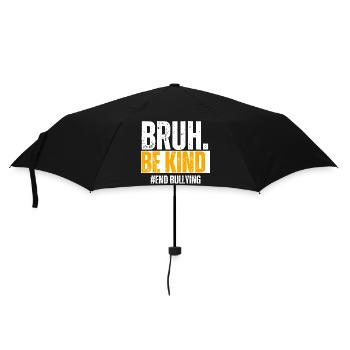 Soyez bienveillant contre le harcèlement - Parapluie standard - noir - Devant