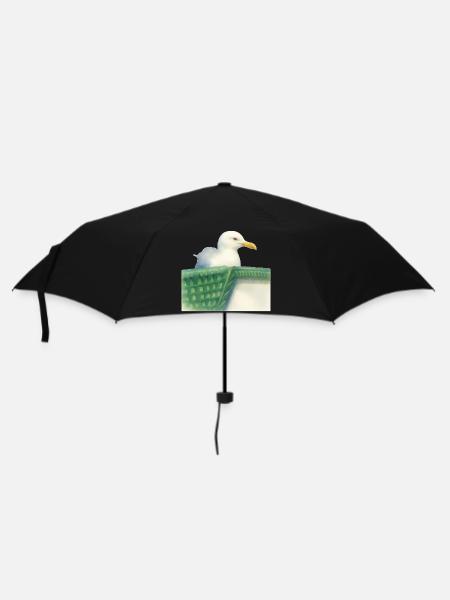 North Sea Seagull Wadden Bird - Umbrella (small) - black
