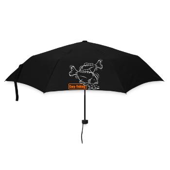 Fische_angeln_001_carp_fishing - Umbrella (small) - black - Front