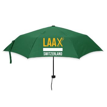 Laax, the Graubünden dream - Umbrella (small) - bottlegreen - Front