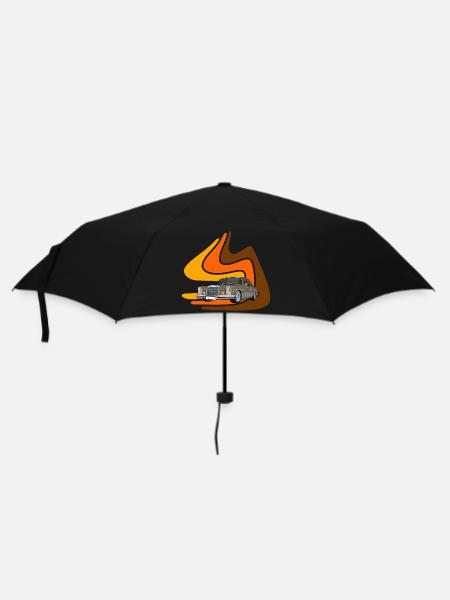Voiture rétro - Parapluie standard - noir